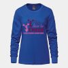 Ladies Long Sleeve Crew Neck Tee Vignette
