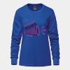 Ladies Long Sleeve Crew Neck Tee Vignette