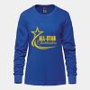 Ladies Long Sleeve Crew Neck Tee Vignette