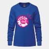 Ladies Long Sleeve Crew Neck Tee Vignette