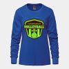 Ladies Long Sleeve Crew Neck Tee Vignette