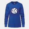Ladies Long Sleeve Crew Neck Tee Vignette