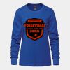 Ladies Long Sleeve Crew Neck Tee Vignette