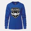 Ladies Long Sleeve Crew Neck Tee Vignette
