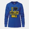 Ladies Long Sleeve Crew Neck Tee Vignette