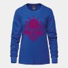 Ladies Long Sleeve Crew Neck Tee Vignette