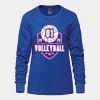 Ladies Long Sleeve Crew Neck Tee Vignette