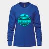 Ladies Long Sleeve Crew Neck Tee Vignette