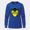 Ladies Long Sleeve Crew Neck Tee Vignette