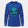 Ladies Long Sleeve Crew Neck Tee Vignette