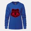 Ladies Long Sleeve Crew Neck Tee Vignette