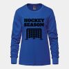 Ladies Long Sleeve Crew Neck Tee Vignette