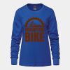 Ladies Long Sleeve Crew Neck Tee Vignette