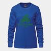 Ladies Long Sleeve Crew Neck Tee Vignette