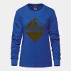 Ladies Long Sleeve Crew Neck Tee Vignette