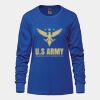 Ladies Long Sleeve Crew Neck Tee Vignette