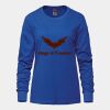 Ladies Long Sleeve Crew Neck Tee Vignette