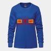 Ladies Long Sleeve Crew Neck Tee Vignette