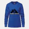 Ladies Long Sleeve Crew Neck Tee Vignette