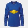 Ladies Long Sleeve Crew Neck Tee Vignette