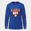 Ladies Long Sleeve Crew Neck Tee Vignette
