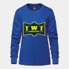 Ladies Long Sleeve Crew Neck Tee Vignette