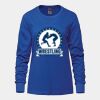 Ladies Long Sleeve Crew Neck Tee Vignette