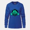 Ladies Long Sleeve Crew Neck Tee Vignette