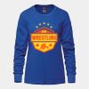 Ladies Long Sleeve Crew Neck Tee Vignette