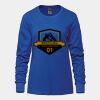 Ladies Long Sleeve Crew Neck Tee Vignette