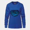 Ladies Long Sleeve Crew Neck Tee Vignette
