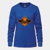 Ladies Long Sleeve Crew Neck Tee Vignette