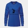 Ladies Long Sleeve Crew Neck Tee Vignette