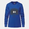 Ladies Long Sleeve Crew Neck Tee Vignette