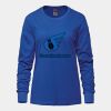 Ladies Long Sleeve Crew Neck Tee Vignette