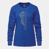 Ladies Long Sleeve Crew Neck Tee Vignette