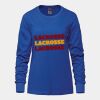 Ladies Long Sleeve Crew Neck Tee Vignette