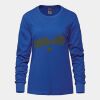 Ladies Long Sleeve Crew Neck Tee Vignette