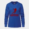 Ladies Long Sleeve Crew Neck Tee Vignette