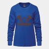 Ladies Long Sleeve Crew Neck Tee Vignette
