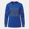 Ladies Long Sleeve Crew Neck Tee Vignette