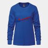 Ladies Long Sleeve Crew Neck Tee Vignette
