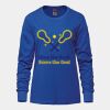 Ladies Long Sleeve Crew Neck Tee Vignette
