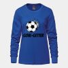Ladies Long Sleeve Crew Neck Tee Vignette