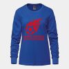 Ladies Long Sleeve Crew Neck Tee Vignette