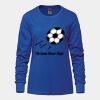 Ladies Long Sleeve Crew Neck Tee Vignette