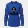 Ladies Long Sleeve Crew Neck Tee Vignette