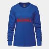 Ladies Long Sleeve Crew Neck Tee Vignette