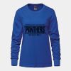 Ladies Long Sleeve Crew Neck Tee Vignette
