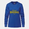 Ladies Long Sleeve Crew Neck Tee Vignette